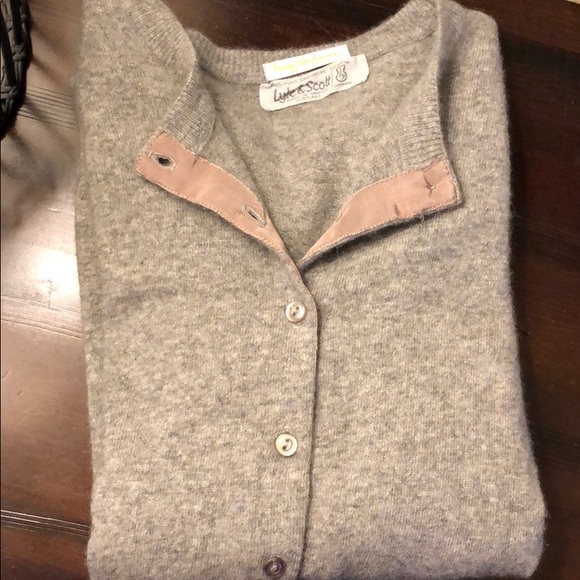 lyle and scott cashmere sweater